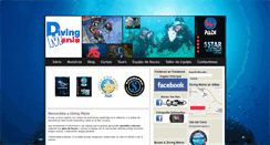 Desktop Screenshot of divingmania.net